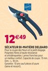 Promo SÉCATEUR BI-MATIÈRE à 12,49 € dans le catalogue Delbard à Le Puy-en-Velay