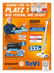 Aktueller expert TeVi Elektromarkt Prospekt in Neuburg und Umgebung, "Top Angebote" mit 12 Seiten, 04.07.2025 - 14.07.2025