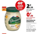 Mayonnaise - Bénédicta en promo chez U Express Mayonnaise - Bénédicta dans le catalogue U Express