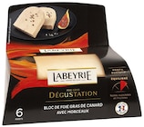 Bloc de foie gras de canard avec morceaux - LABEYRIE en promo chez Carrefour Aulnay-sous-Bois à 16,29 €