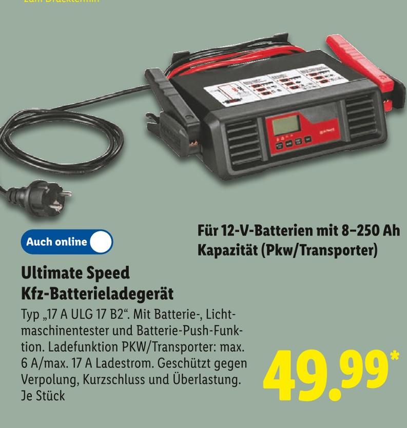 Kfz-Batterieladegerät