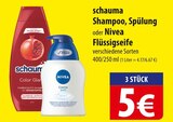 schauma Shampoo oder Spülung oder Nivea Flüssigseife im Angebot bei famila Nordost in Neustadt schauma Shampoo oder Spülung oder Nivea Flüssigseife Angebote bei famila Nordost Neustadt für 5,00 €