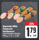 Pommersche Gutsleberwurst Angebote von Rügenwalder Mühle bei EDEKA Erlangen für 1,79 €