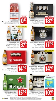 Bier im E center Prospekt "Aktuelle Angebote" mit 61 Seiten (Heidenheim (Brenz))