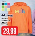 Unisex-Sweatshirt 'Moin' bei Kaufhaus Stolz im Prospekt "" für 29,99 €