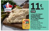 4 Filets de Poulet Les Milanaises Fromage Frais Ail et Fines Herbes - Le Gaulois dans le catalogue E.Leclerc