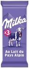 Promo 2 achetés = le 3ème offert sur la gamme des tablettes et des confiseries de chocolat MILKA à  dans le catalogue Supermarchés Match à Auchel