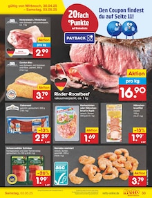 Roastbeef im Netto Marken-Discount Prospekt "Aktuelle Angebote" mit 44 Seiten (Lübeck)