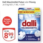 Waschmittel Pulver Angebote von Dalli bei GLOBUS Bochum für 8,99 €