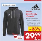 Herren Sweathoody Entrada Angebote von Adidas bei Netto Marken-Discount Rüsselsheim für 29,99 €