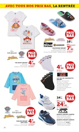 Chaussures Angebote im Prospekt "La rentrée À PRIX BAS" von Super U Chaussures Angebote im Prospekt "La rentrée À PRIX BAS" von Super U auf Seite 26