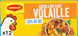 Bouillon Kub Volaille -25% de Sel - MAGGI dans le catalogue Intermarché Super