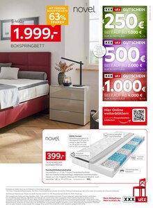 Matratze im aktuellen XXXLutz Möbelhäuser Prospekt (Solingen (Klingenstadt)) Matratze im XXXLutz Möbelhäuser Prospekt "NR.1 BEIM PREIS" mit 40 Seiten (Solingen (Klingenstadt))