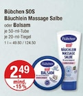 SOS Bäuchlein Massage Salbe oder Balsam von Bübchen im aktuellen V-Markt Prospekt für 2,49 €