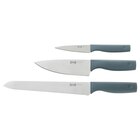 Messer 3er-Set grautürkis Angebote von TIGERBARB bei IKEA Cottbus für 9,99 €