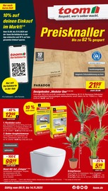 Aktueller toom Baumarkt Prospekt mit Palme, "Respekt, wer's selber macht.", Seite 1