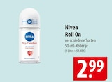 Roll On im Angebot bei famila Nordost in Neumünster Roll On Angebote von Nivea bei famila Nordost Neumünster für 2,99 €