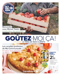 Prospectus Carrefour, "GOÛTEZ-MOI ÇA !" à Grossouvre et alentours, 24 pages, 01/02/2025 - 28/02/2025 Catalogue Carrefour "GOÛTEZ-MOI ÇA !" à Grossouvre et alentours, 24 pages, 01/02/2025 - 28/02/2025