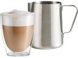 550 ml Milchaufschäumkännchen Edelstahl im MediaMarkt Saturn Prospekt 550 ml Milchaufschäumkännchen Edelstahl von TCHIBO im aktuellen MediaMarkt Saturn Prospekt für 9,99 €