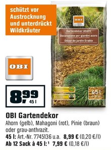 Gartendekor bei OBI in Gelsenkirchen Gartendekor im Angebot bei OBI Gelsenkirchen für 8,99 €