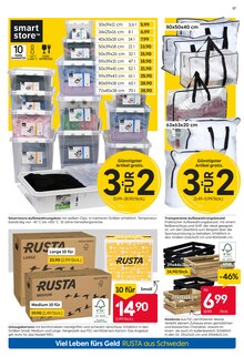 Umzugskartons im Rusta Prospekt "Viel Leben fürs Geld - RUSTA aus Schweden" mit 20 Seiten (Lübeck)