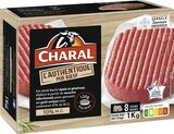 Steaks hachés l’Authentique 10% M.G. surgelés - CHARAL en promo chez Géant Casino Sainte-Geneviève-des-Bois à 13,39 €