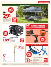 Promos Tente dans le catalogue "SOLDES & BONS PLANS" de Auchan Hypermarché Tente en promo dans le catalogue Auchan Hypermarché à la page 17