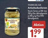 Artischockenherzen von TESOROS DEL SUR im aktuellen ALDI SÜD Prospekt für 1,99 €
