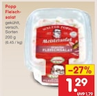 Fleisch-salat von Popp für 1,29 € bei Netto Marken-Discount im Angebot Fleisch-salat von Popp im aktuellen Netto Marken-Discount Prospekt