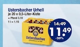 Ustersbacher Urhell von  im aktuellen V-Markt Prospekt für 11,49 €