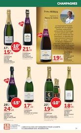 Promos Champagne Brut dans le catalogue "SUPER U" de Super U Champagne Brut en promo dans le catalogue Super U à la page 45