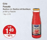 Passata von Cirio im aktuellen V-Markt Prospekt für 1,49 €