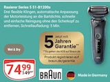 Rasierer Series 5 51-B1200s im Angebot bei GLOBUS in Bensheim Rasierer Series 5 51-B1200s Angebote von Braun bei GLOBUS Bensheim für 74,99 €