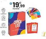 Crack List à 19,99 € dans le catalogue JouéClub