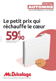 Prospectus Mr.Bricolage à Archiac, "SPÉCIAL AUTOMNE", 28 pages, 23/09/2026 - 11/10/2026