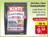 Max-I-Mum Trockenfutter Angebote von Rinti bei Zimmermann Nordhorn für 9,99 €