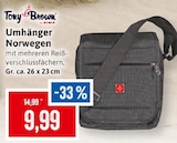 Umhänger Norwegen im Angebot bei Kaufhaus Stolz in Kiel Umhänger Norwegen Angebote von Tony Brown bei Kaufhaus Stolz Kiel für 9,99 €
