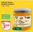 Aktuelles Bio Tomate Basilikum Aufstrich Angebot bei GLOBUS in Duisburg ab 3,99 €
