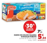 Panes de Colin d'Alaska Surgelés - Findus en promo chez Super U Tremblay-en-France à 5,04 €