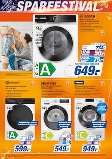 Waschmaschine im expert Prospekt "Top Angebote" mit 20 Seiten (Straubing)