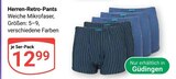 Herren-Retro-Pants im Angebot bei GLOBUS in Saarbrücken Herren-Retro-Pants Angebote bei GLOBUS Saarbrücken für 12,99 €