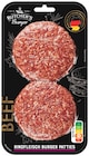 Angus Irish Beef oder Beef Rindfleisch Burger Patties Angebote von Butchers bei REWE Chemnitz für 2,99 €