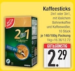 Kaffeesticks von EDEKA für 2,29 € bei EDEKA im Angebot Kaffeesticks von EDEKA im aktuellen EDEKA Prospekt