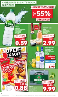 Volvic im aktuellen Kaufland Prospekt (Hamburg) Volvic im Kaufland Prospekt "Hier bin ich richtig" mit 65 Seiten (Hamburg)