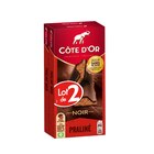 Tablettes de chocolat "lot de 2" - CÔTE D'OR en promo chez Carrefour Caluire-et-Cuire à 7,02 €