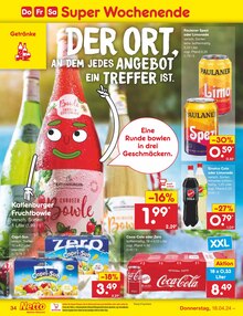 Coca Cola im Netto Marken-Discount Prospekt "Aktuelle Angebote" mit 49 Seiten (Norderstedt)