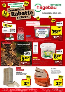 Aktueller hagebau kompakt Prospekt für Bad Tennstedt und Ungebung, Seiten zum blättern hagebau kompakt Prospekt Zusätzliche Rabatte sichern! mit Seiten in Bad Tennstedt und Umgebung