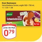 Basisauce Schweinebraten Angebote von Knorr bei GLOBUS Rodgau für 0,79 €