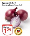 Aktuelle Gemüse Angebote bei GLOBUS in Krefeld Aktuelles Speisezwiebeln rot Angebot bei GLOBUS in Krefeld ab 1,29 €