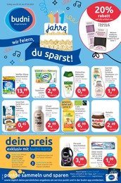 Toilettenpapier Angebot & Preis im aktuellen BUDNI Prospekt Toilettenpapier Angebot im aktuellen BUDNI Prospekt auf Seite 1